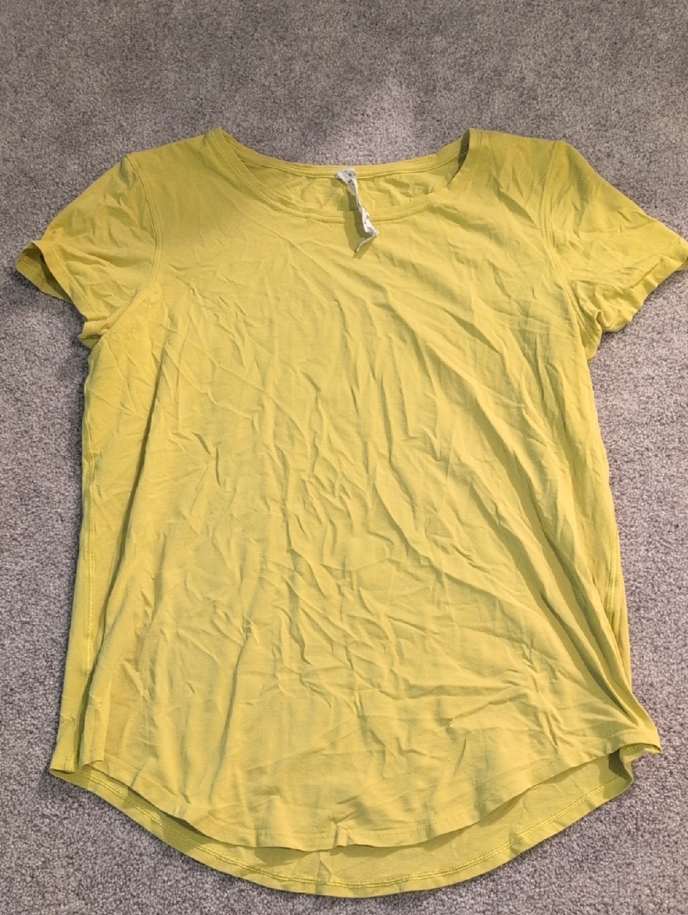 lululemon Yellow Love Crewneck